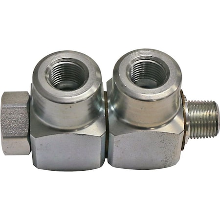 Reelcraft Twin Hydraulic Swivel with Buna N Seals 602034-1